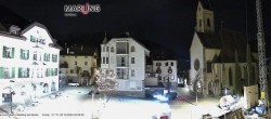 Archived image Webcam Marling - Piazza Chiesa 03:00