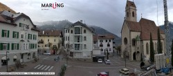 Archived image Webcam Marling - Piazza Chiesa 07:00