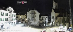 Archived image Webcam Marling - Piazza Chiesa 23:00