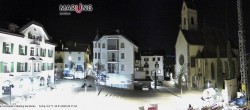 Archived image Webcam Marling - Piazza Chiesa 23:00