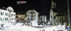 Archived image Webcam Marling - Piazza Chiesa 01:00