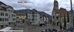 Archived image Webcam Marling - Piazza Chiesa 07:00