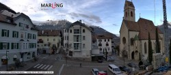 Archiv Foto Webcam Pfarrkirche Maria Himmelfahrt Marling 15:00