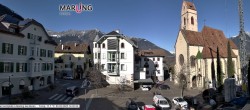 Archived image Webcam Marling - Piazza Chiesa 13:00