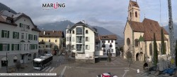 Archived image Webcam Marling - Piazza Chiesa 13:00