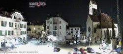 Archived image Webcam Marling - Piazza Chiesa 19:00