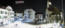 Archived image Webcam Marling - Piazza Chiesa 21:00