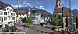 Archiv Foto Webcam Pfarrkirche Maria Himmelfahrt Marling 09:00