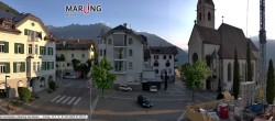 Archived image Webcam Marling - Piazza Chiesa 06:00