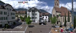 Archiv Foto Webcam Pfarrkirche Maria Himmelfahrt Marling 13:00