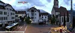 Archiv Foto Webcam Pfarrkirche Maria Himmelfahrt Marling 19:00