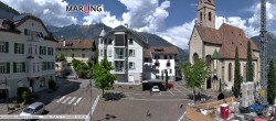Archiv Foto Webcam Pfarrkirche Maria Himmelfahrt Marling 13:00