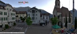 Archiv Foto Webcam Pfarrkirche Maria Himmelfahrt Marling 05:00