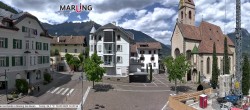 Archiv Foto Webcam Pfarrkirche Maria Himmelfahrt Marling 13:00