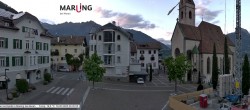 Archiv Foto Webcam Pfarrkirche Maria Himmelfahrt Marling 19:00