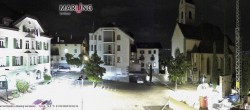 Archived image Webcam Marling - Piazza Chiesa 23:00