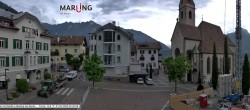 Archived image Webcam Marling - Piazza Chiesa 05:00