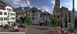 Archived image Webcam Marling - Piazza Chiesa 07:00