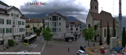 Archived image Webcam Marling - Piazza Chiesa 15:00