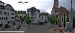 Archived image Webcam Marling - Piazza Chiesa 17:00