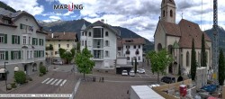 Archiv Foto Webcam Pfarrkirche Maria Himmelfahrt Marling 12:00