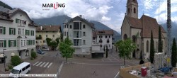 Archiv Foto Webcam Pfarrkirche Maria Himmelfahrt Marling 09:00