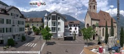 Archiv Foto Webcam Pfarrkirche Maria Himmelfahrt Marling 13:00