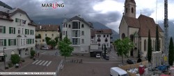 Archiv Foto Webcam Pfarrkirche Maria Himmelfahrt Marling 09:00