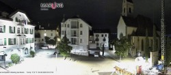 Archived image Webcam Marling - Piazza Chiesa 23:00
