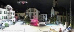 Archived image Webcam Marling - Piazza Chiesa 01:00