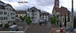 Archived image Webcam Marling - Piazza Chiesa 05:00