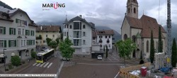 Archived image Webcam Marling - Piazza Chiesa 06:00