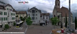 Archived image Webcam Marling - Piazza Chiesa 07:00