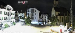 Archived image Webcam Marling - Piazza Chiesa 23:00