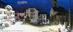 Archived image Webcam Marling - Piazza Chiesa 03:00