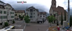 Archived image Webcam Marling - Piazza Chiesa 05:00