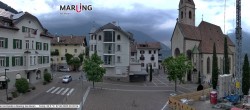 Archiv Foto Webcam Pfarrkirche Maria Himmelfahrt Marling 19:00