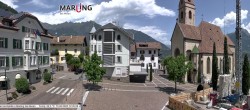 Archiv Foto Webcam Pfarrkirche Maria Himmelfahrt Marling 11:00