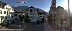 Archiv Foto Webcam Pfarrkirche Maria Himmelfahrt Marling 06:00