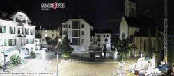 Archived image Webcam Marling - Piazza Chiesa 23:00