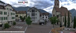 Archived image Webcam Marling - Piazza Chiesa 06:00