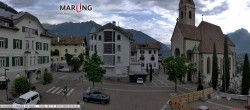 Archived image Webcam Marling - Piazza Chiesa 07:00