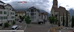 Archived image Webcam Marling - Piazza Chiesa 17:00
