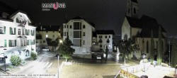 Archived image Webcam Marling - Piazza Chiesa 23:00