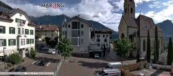 Archived image Webcam Marling - Piazza Chiesa 07:00