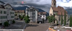 Archiv Foto Webcam Pfarrkirche Maria Himmelfahrt Marling 15:00