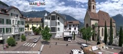 Archived image Webcam Marling - Piazza Chiesa 11:00