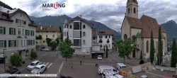 Archived image Webcam Marling - Piazza Chiesa 13:00