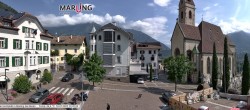Archiv Foto Webcam Pfarrkirche Maria Himmelfahrt Marling 09:00
