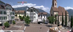 Archiv Foto Webcam Pfarrkirche Maria Himmelfahrt Marling 11:00